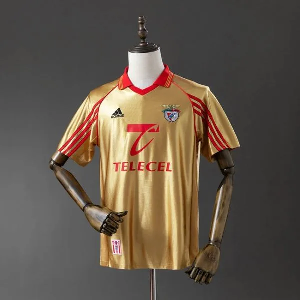 Camiseta de fútbol SL Benfica 1999/00 LOCAL MANGA CORTA VERSION FAN